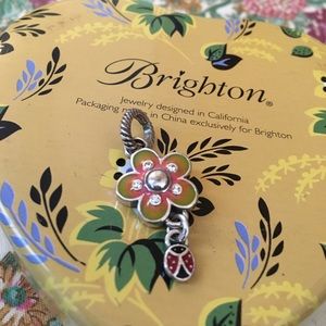 Brighton Flower Ladybug Charm